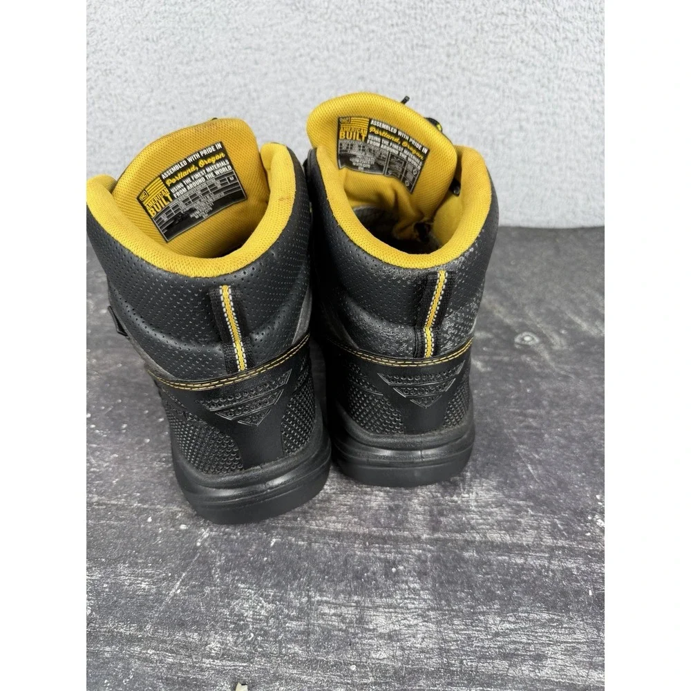 KEEN Utility Men's Logandale Mid Steel Toe WP Work Shoe Raven/Black Size 12 D